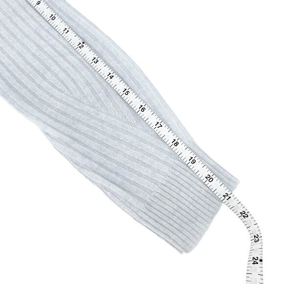 NAADAM Coastal Cashmere Cropped V-Neck Sweater XS - Picture 12 of 12